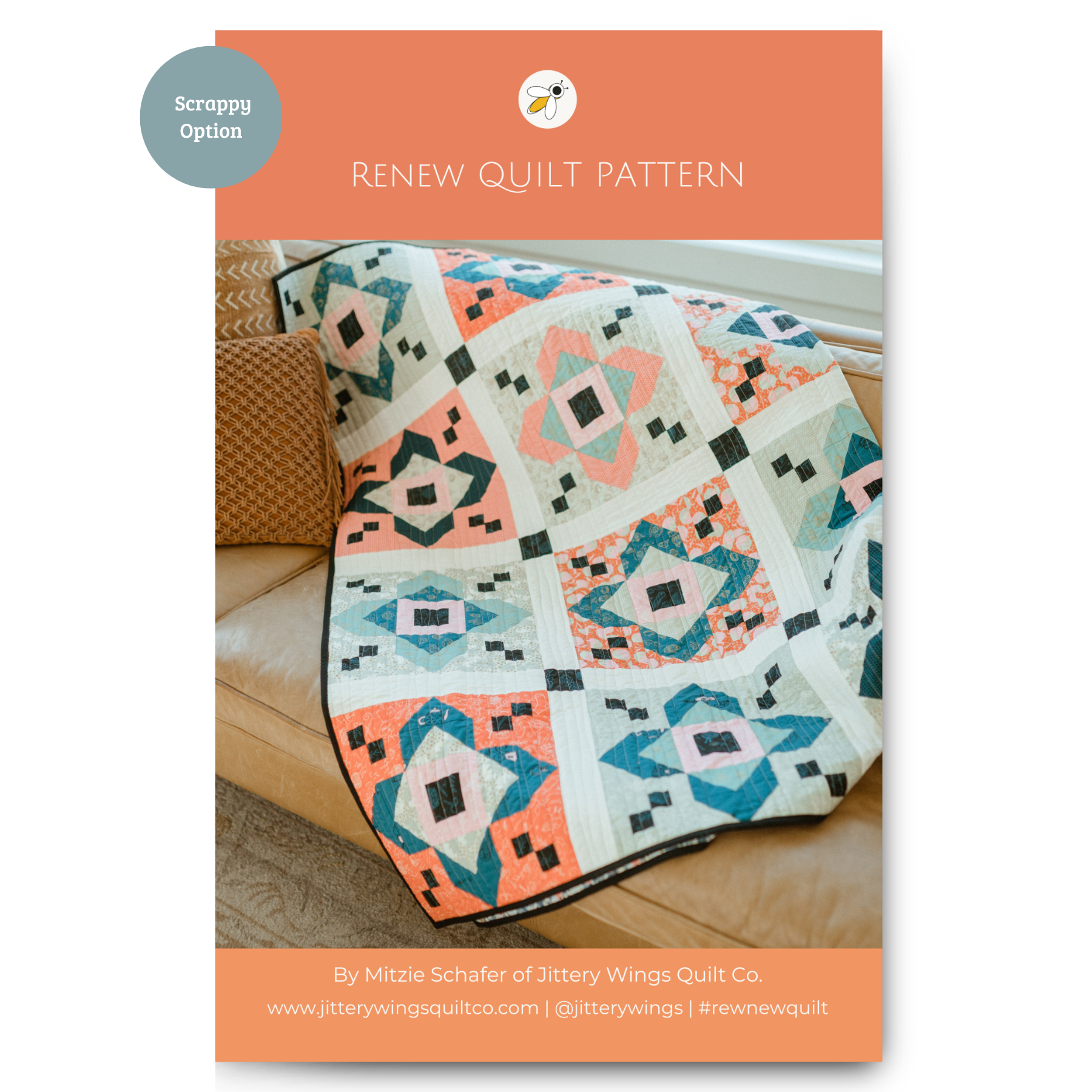 Apex Quilt Pattern - Printed Version — Jittery Wings Quilt Co.